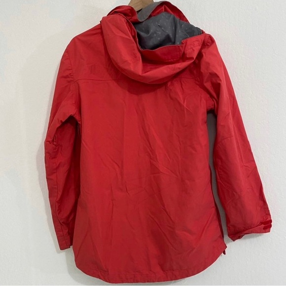 Sims Snowboarding Women’s L Red Hooded Half Zip Windbreaker Jacket - Picture 9 of 9